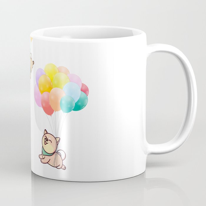 Shiba inu Flying  Coffee Mug