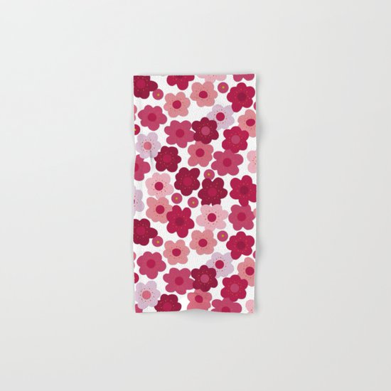 cherry blossom pop Hand & Bath Towel