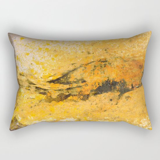 道の金 (Way of Gold) Rectangular Pillow