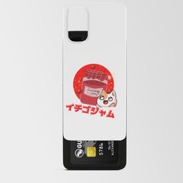 Kawaii Japanese Strawberry Jam Aesthetic Graphic T- Shirt! Android Card Case