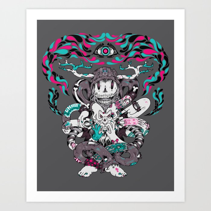Chaos Theory Art Print By Beery Method Society6