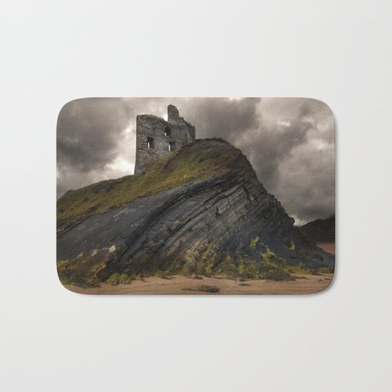 Forgotten castle in western Ireland Bath Mat