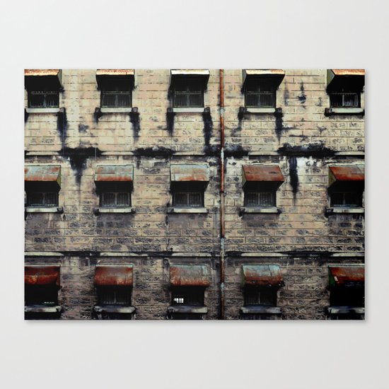 Facade of Neglect Canvas Print
