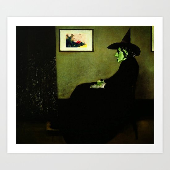 Wizzler's Mother | Wicked Witch Art Print