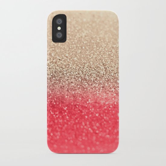 GOLD CORAL iPhone Case