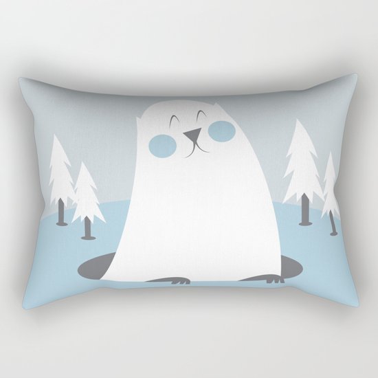 Groundhog Rectangular Pillow