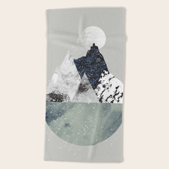 Winter Beach Towel