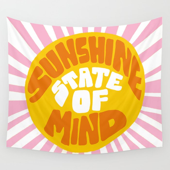 Sunshine Vibes Wall Tapestry