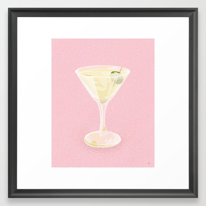Martini Framed Art Print