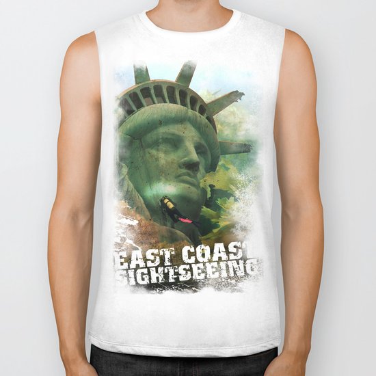 East Coast Sightseeing Biker Tank