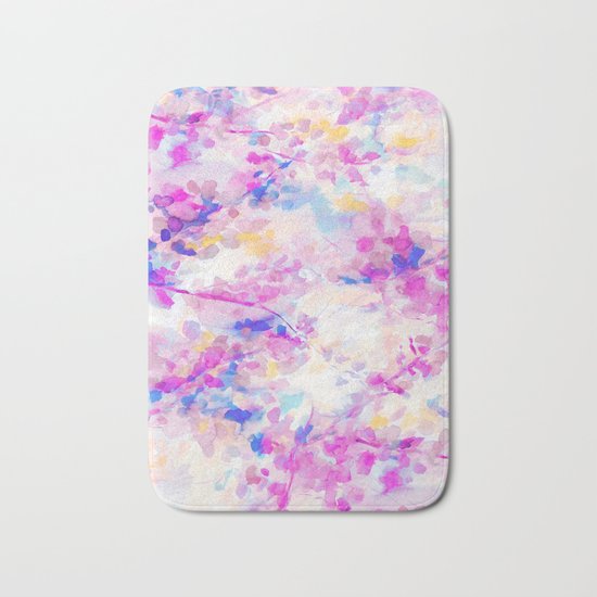 Canopy Magenta Bath Mat