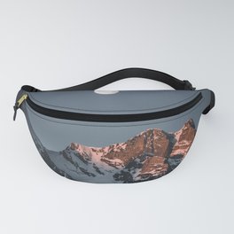 Moon over the Glow Fanny Pack