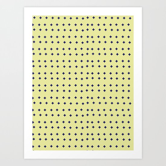 Crosses Art Print