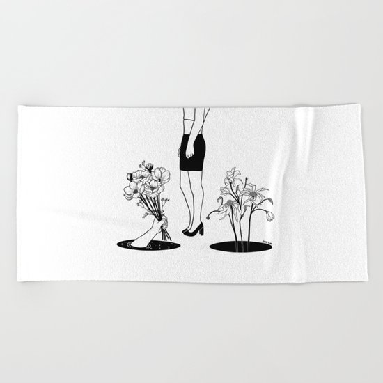 New love, Same old mistakes Beach Towel