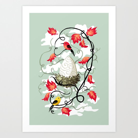 Nest 2 Art Print