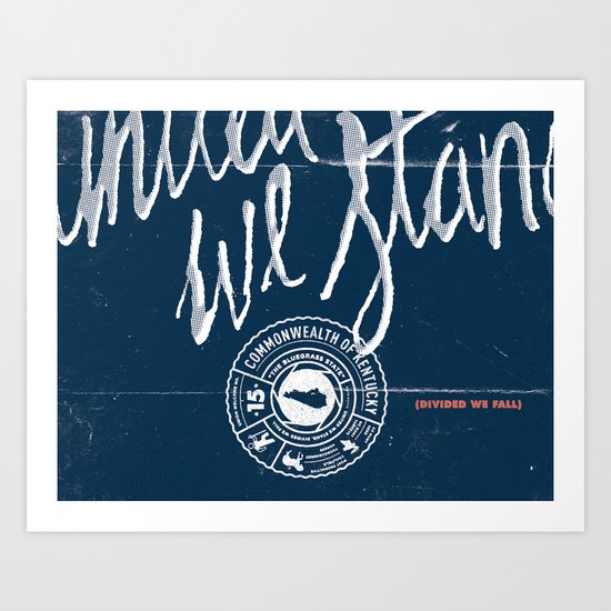 Kentucky Art Print