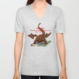 Zohar Bites V Neck T Shirt