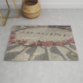 NY Imagine - JohnLennonBeatles Rug