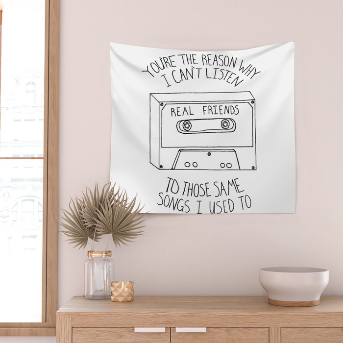 Real friends store tapestry