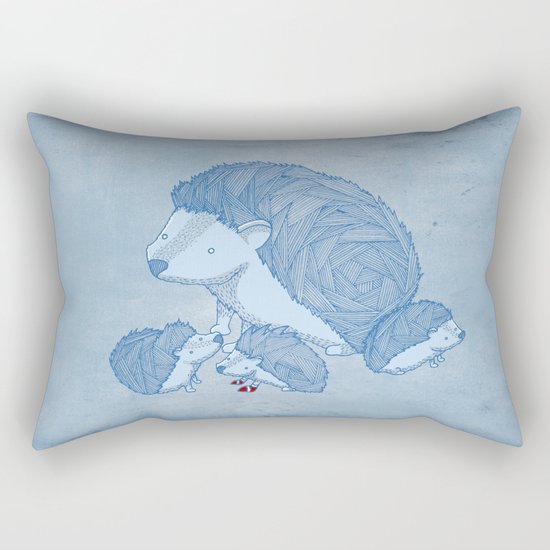 When he was young Rectangular Pillow