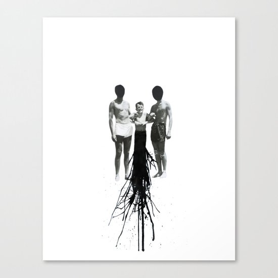 Emission Canvas Print