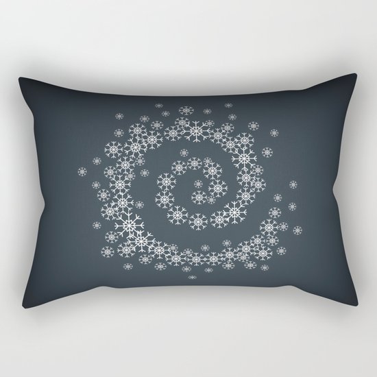 snowflakes Rectangular Pillow