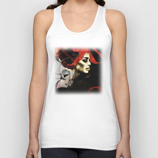 portrait of a dream Unisex Tank Top