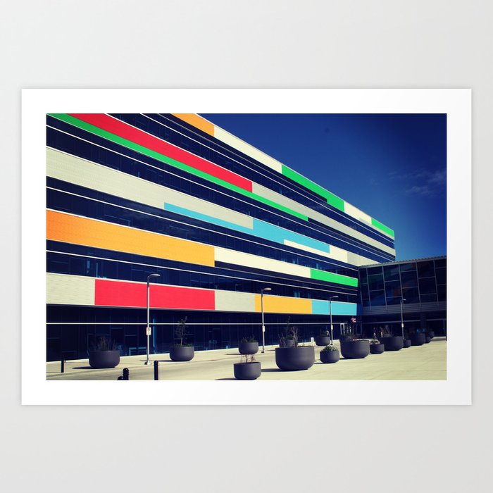 Calgary Olympic Stadium Art Print