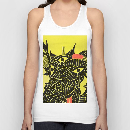 - down - Unisex Tank Top