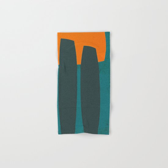 Indigenous Peoples in Easter Island Hand & Bath Towel