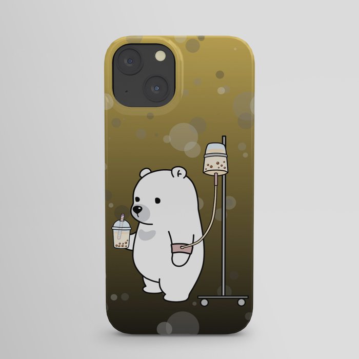 Sweet Bubble Bear iPhone Case