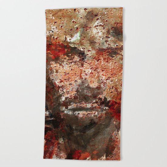 Fragmented People 2 Beach Towel