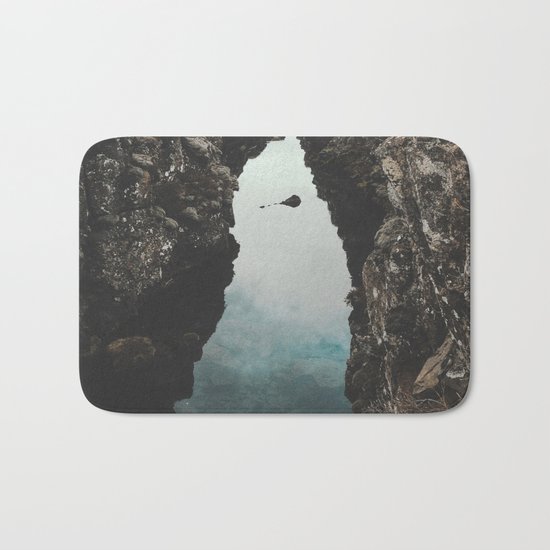 I left my heart in Iceland - landscape photography Bath Mat