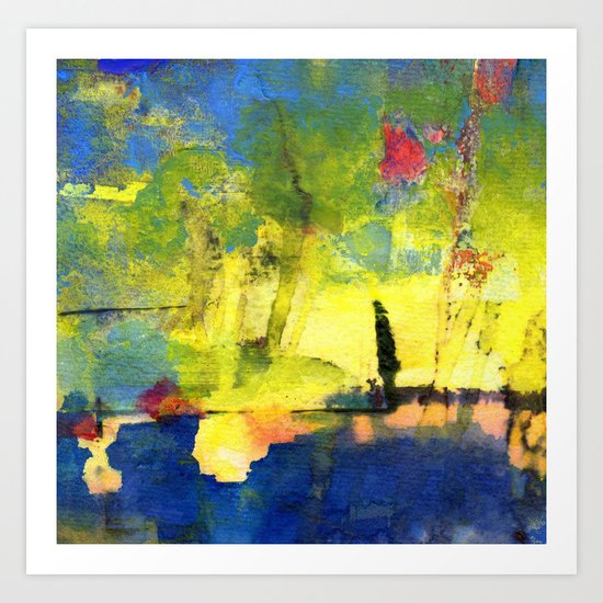 Meditation . Art Print