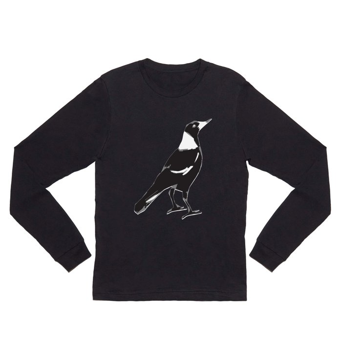 Magpie Long Sleeve T Shirt
