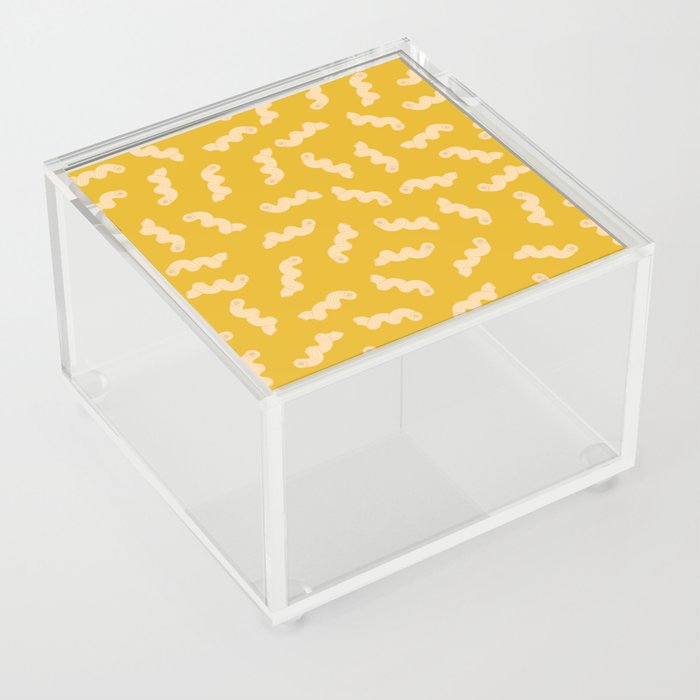 Cavatappi Pasta Pattern  Acrylic Box