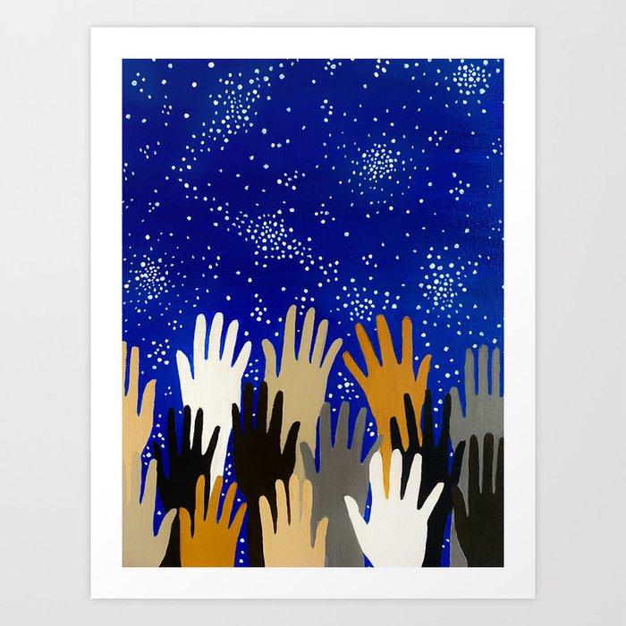 Reach For The Stars  Art Print