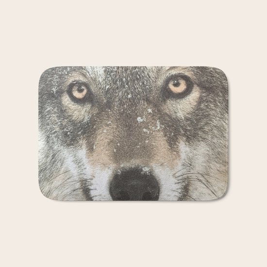 Wolf Bath Mat