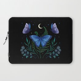 Blue Morpho Butterfly Laptop Sleeve