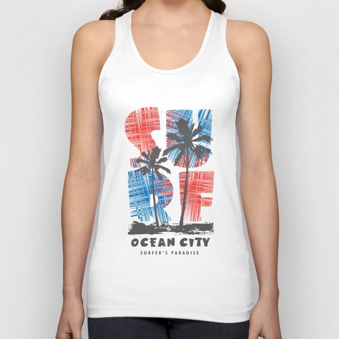 Ocean City surf paradise Tank Top