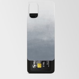 Ombre Paint Color Wash (slate gray/blue) Android Card Case