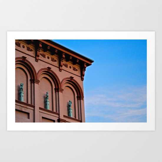 Cherubs on the Ledge Art Print