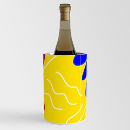 colorful lines shapes pattern design Wine Chiller