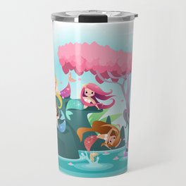 Mermaid Lagoon Travel Mug