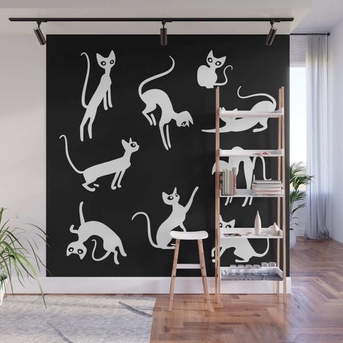Rexing Devon Rexes - most cutest cats in Universe Wall Mural