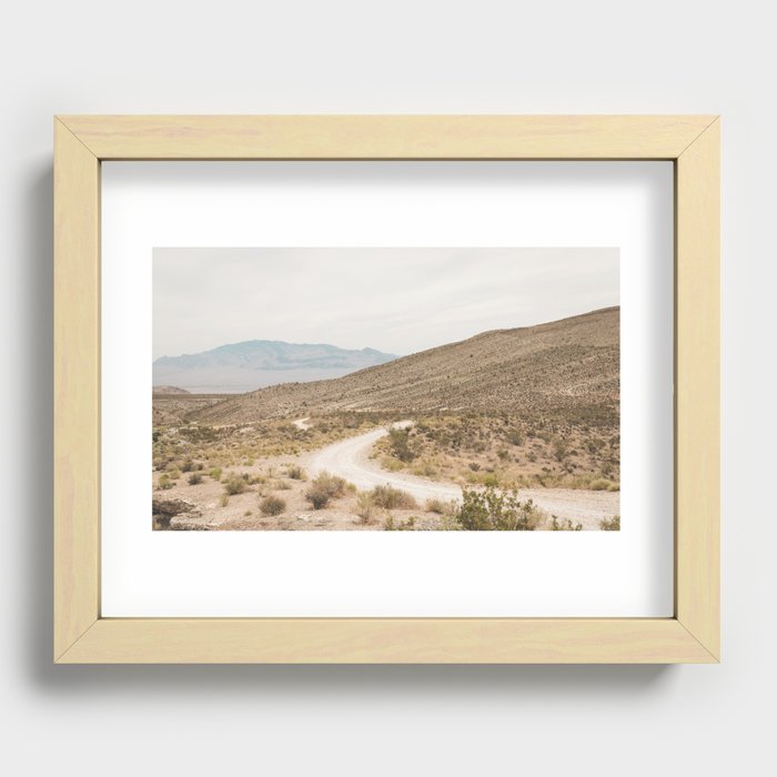 Vegas Desert I Recessed Framed Print