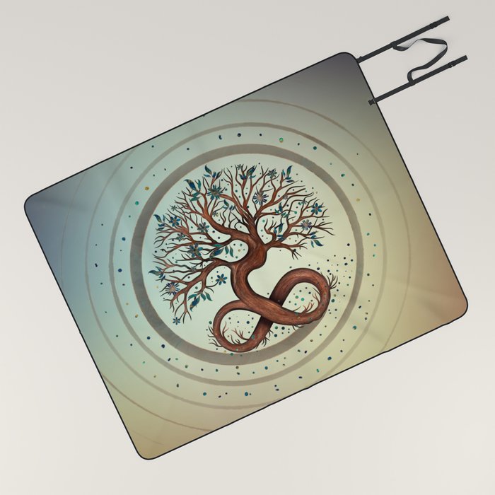 Tree of Life - Infinity Spiral Art Print by creativemotions