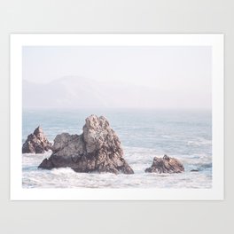 Pale Pacific - Ocean Landscape, Nature Photography Art Print