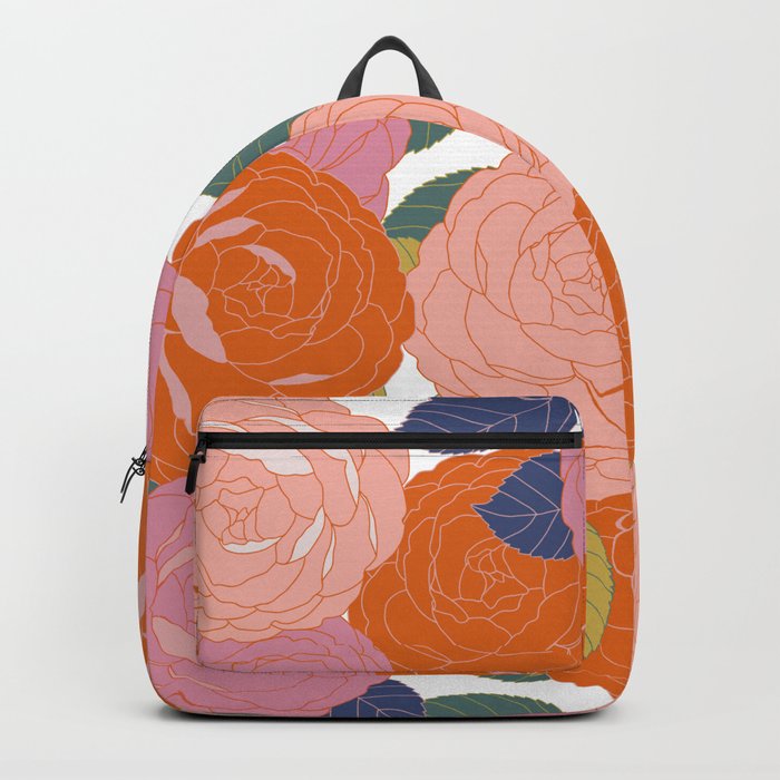 Flowers In Full Bloom Backpack