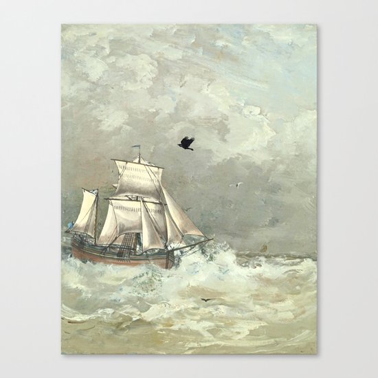 Breaking Waves Canvas Print